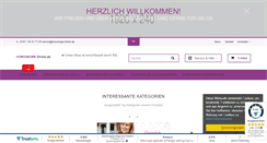 Desktop Screenshot of horoskope-direkt.de